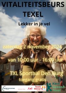 Kom naar de Beurs "Lekker in je vel!" en blijf vitaal op Texel!